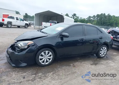 2015 Toyota Corolla Le из США, поврежденный, VIN 2T1BURHE0FC358375